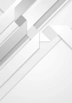 Abstract light tech geometric corporate background Stock Illustration