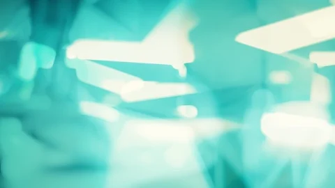 Abstract light, technical soft lights mint green mood Stock Footage 116016008