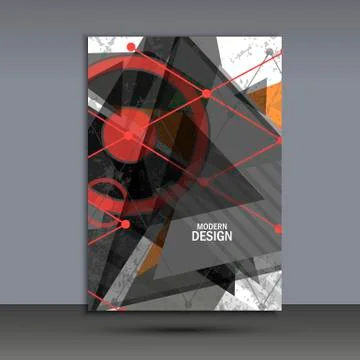 Abstract light template background Stock Illustration