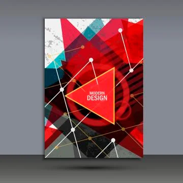 Abstract light template background Stock Illustration