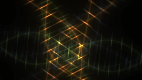 Abstract light trails on black background. Stock Footage 334329039