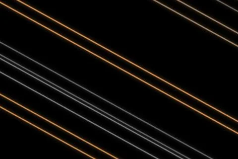 Abstract light trails on black background Stock Illustration