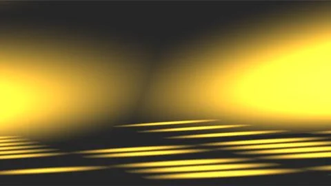 Abstract Light Trails with Bright Yellow and Black Colors. Stock Illustration