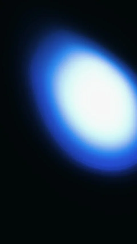 Abstract light transition featuring soft colorful lens flares with organic glow Video stock 308922107