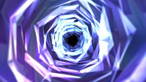Abstract Light Tunnel Video stock 332559326