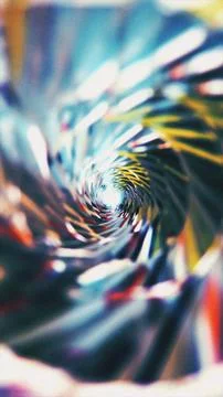 Abstract Light Tunnel Speed Motion Blur Background Stock Illustration
