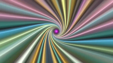Abstract light tunnel swirl motion background Stock Footage 337323951