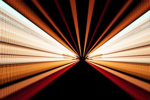 Abstract light tunnel technology pattern background Stockillustratie