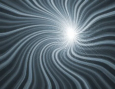 Abstract Light twisted Stock Illustration