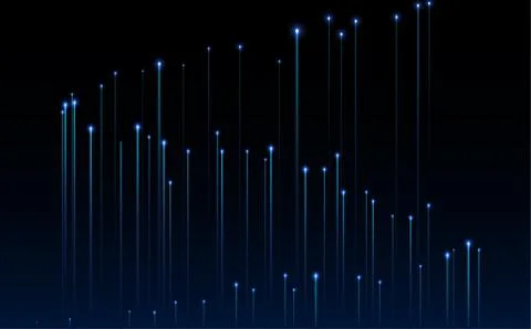 Abstract light vertical lines background Stock Illustration