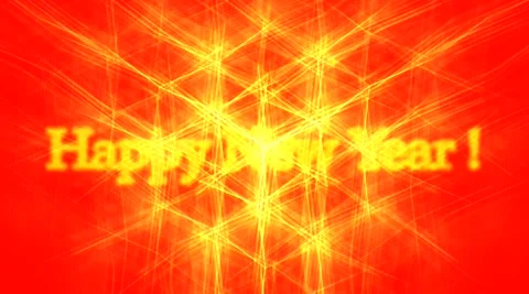 Abstract light video Happy New year Stock Footage 163434663