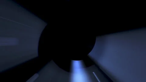 Abstract Light Vortex VJ Loop Bluish White Animation Background Stock Footage 313627276