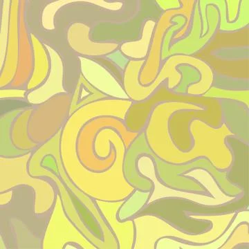 Abstract light warm colors composition Stock Illustration