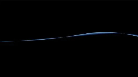 Abstract Light Wave in Dark Background with Gradient Effect. Illustrazione stock
