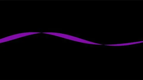 Abstract Light Wave Design with Vibrant Purple and Blue Colors. Stock Illustration