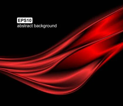 Abstract light wave futuristic background. Vector illustration. Stock Illustration