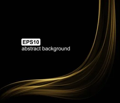 Abstract light wave futuristic background. Vector illustration. Stock Illustration