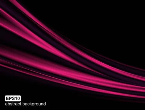 Abstract light wave futuristic background. Vector illustration. Illustrazione stock