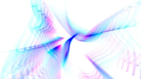 Abstract Light Wave Pattern with Soft Pastel Colors and Dynamic Flow Stock Illustration