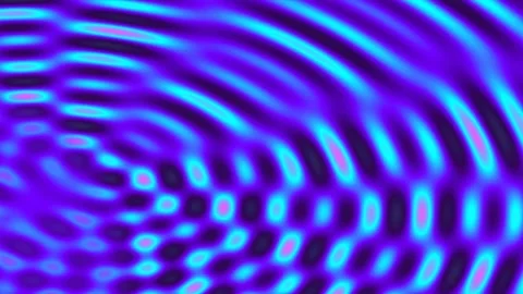 Abstract Light Waves Moving in Bright Blue Purple Ripples Stock Footage 327945168