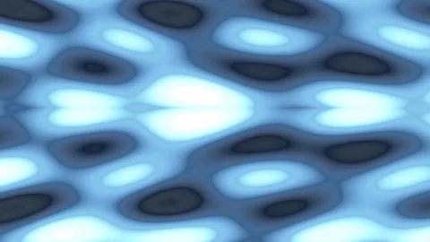 Abstract Light Waves Moving in Soft Blue Tones and Gentle Shapes Across a F.. Stock Footage 328299014