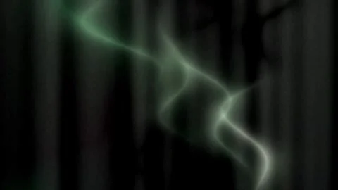 Abstract Light Waves Shimmering in Dark Background Stock Footage 327605108