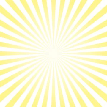 Abstract light yellow sunburst theme 스톡 일러스트