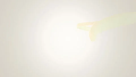 Abstract Light Yellow Texture with Bubbles and Swirls - Soft Bokeh Background Stock Footage 346660724