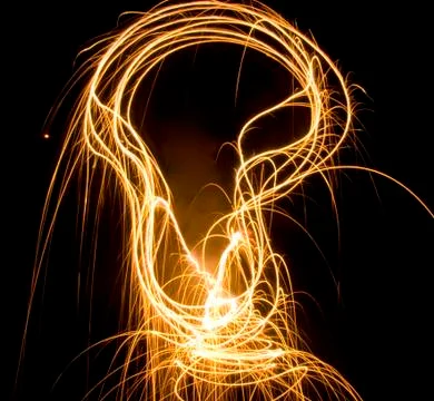 Abstract Lightbulb Stock Photos