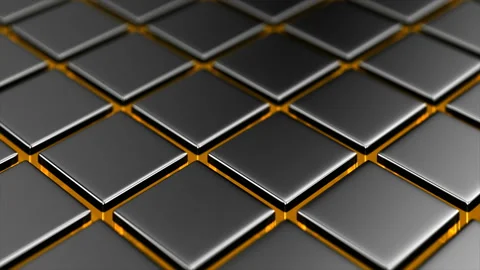 Abstract lightened surface. 3D illustration Stock Footage 119885072