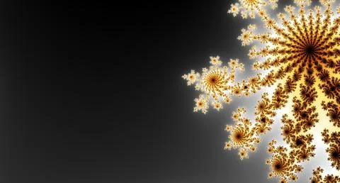 Abstract lighting background with flowers full Stock Illustration