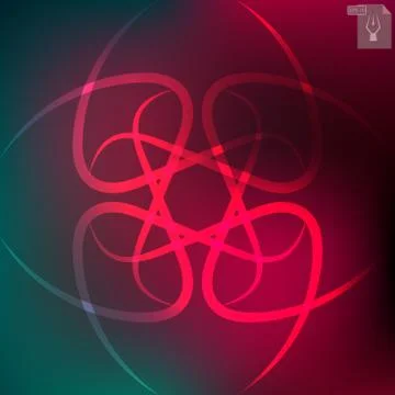 Abstract lighting background Stock Illustration