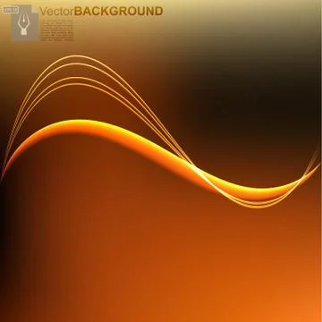 Abstract lighting background Stock Illustration