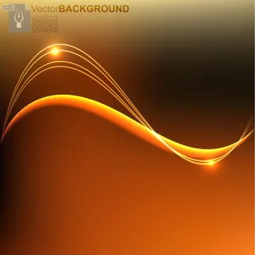 Abstract lighting background Stock Illustration