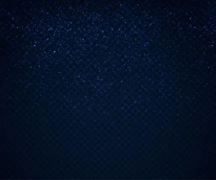 Abstract lighting effects with blue glow particles Stock Illustration