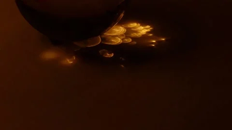 Abstract lighting movement in dark background. Stock Footage 191408312