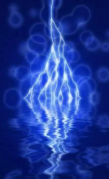 Abstract lightning Stock Photos