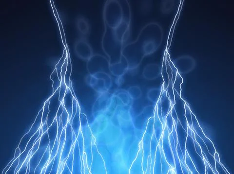 Abstract lightning Stock Photos