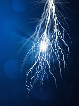 Abstract lightning Stock Photos