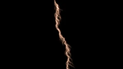 Abstract lightning from top to bottom Видео 314025520