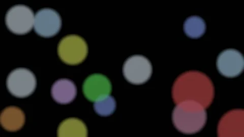 Abstract lights, 3d animation loop Stock Footage 131509257