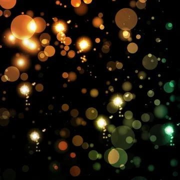 Abstract lights background Stock Illustration