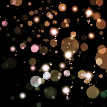 Abstract lights background Stock Illustration