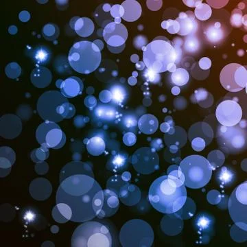 Abstract lights background Illustrazione stock