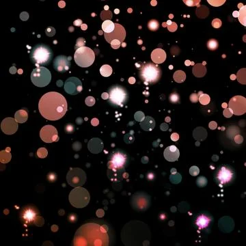Abstract lights background Stock Illustration