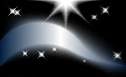 Abstract lights background Stock Illustration