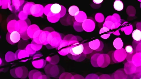 Abstract lights background. LED Lighting, neon pink color Stock Footage 88133910