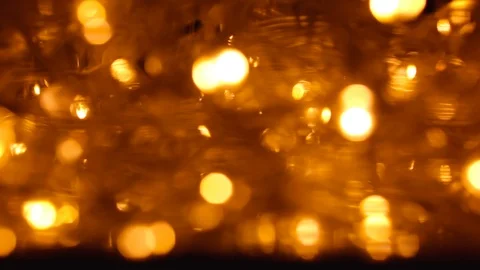 Abstract lights background. LED Lighting, Colourful festoons, New Year Video stock 89694463