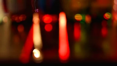 Abstract lights background. LED Lighting, neon Stock Footage 90613221