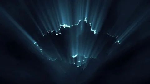 Abstract lights background loop animation Stock Footage 82197809